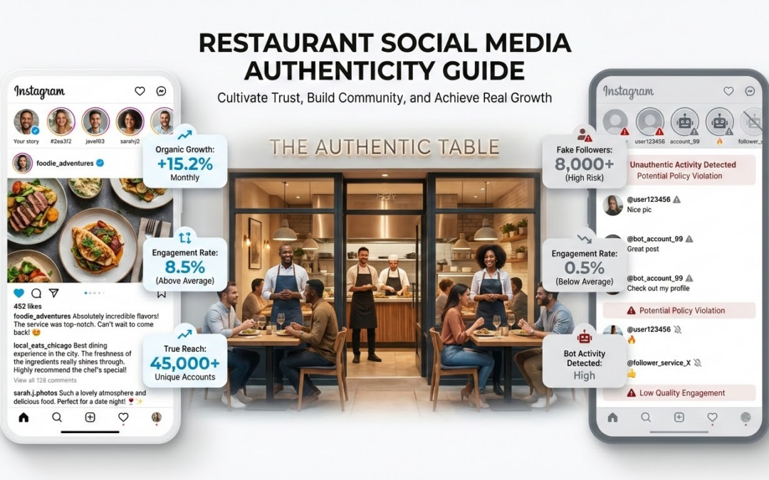 Real vs Fake Instagram Followers for Restaurants: A Complete Guide to Spotting Bot Accounts