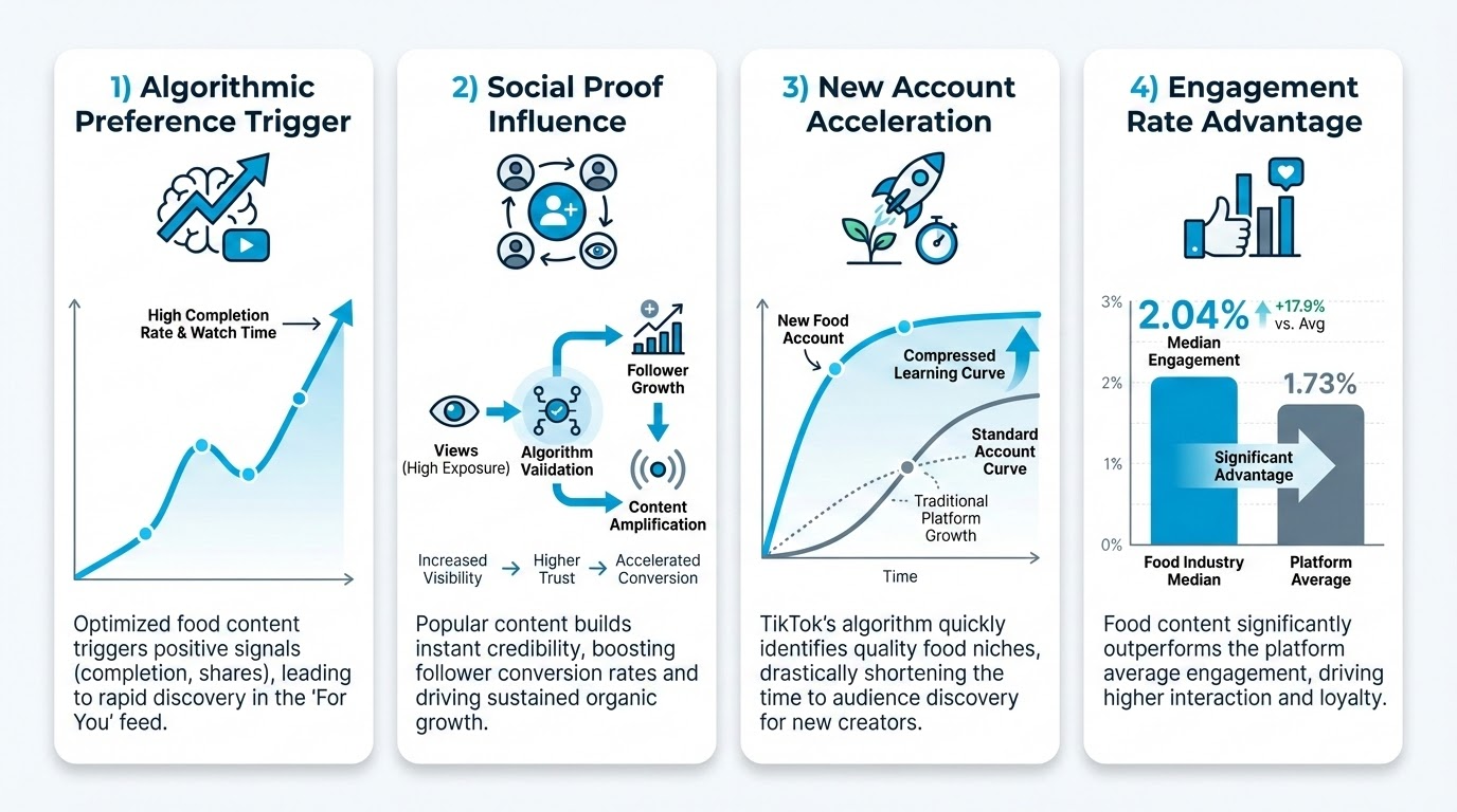 Combining organic and paid TikTok strategies for food videos