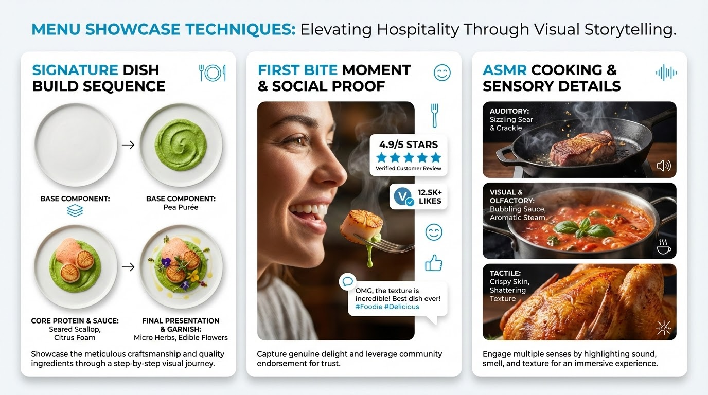 Trending TikTok formats for restaurant content