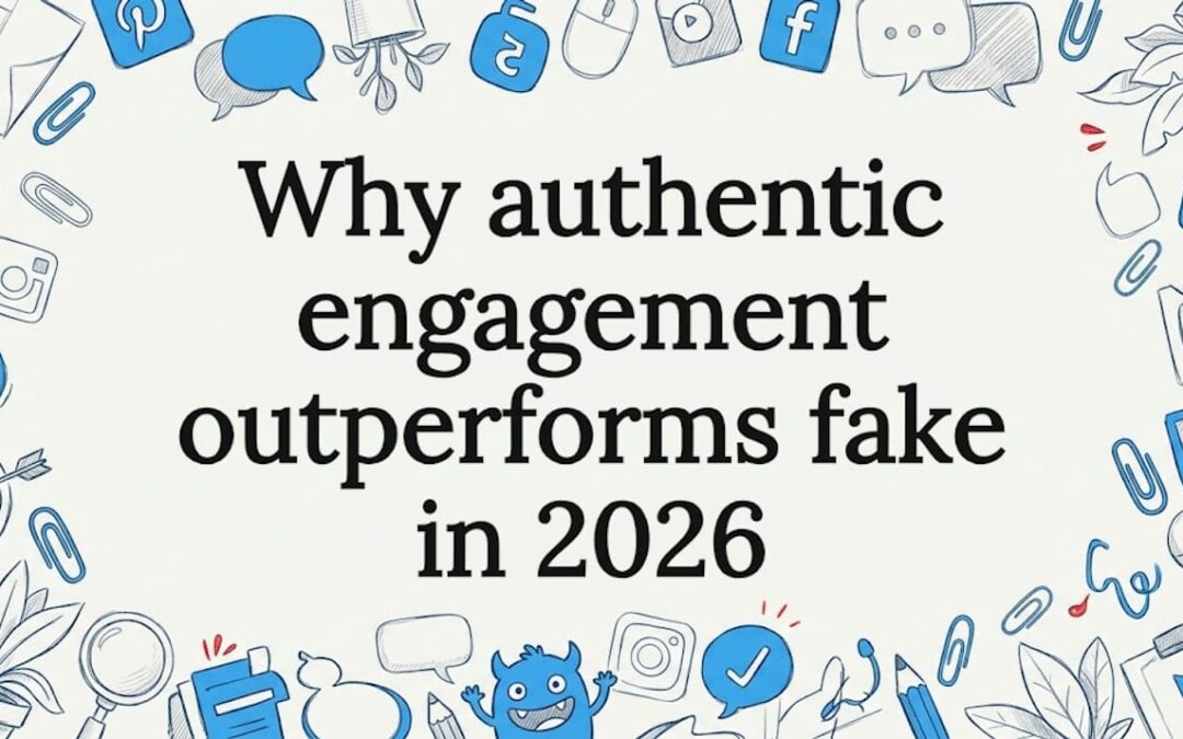 Why authentic engagement outperforms fake in 2026