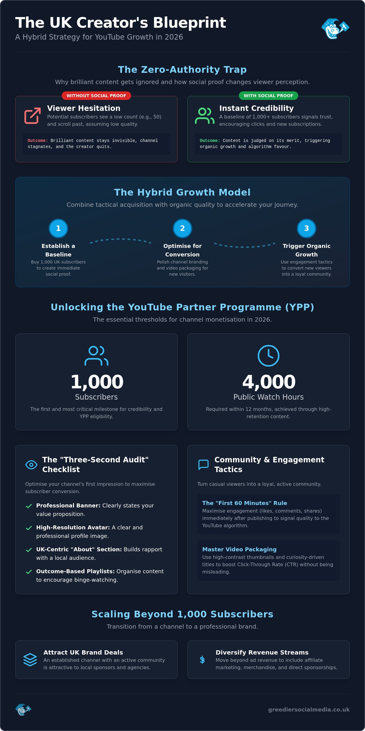How to Get 1000 Subscribers on YouTube UK Fast: The 2026 Strategic Guide