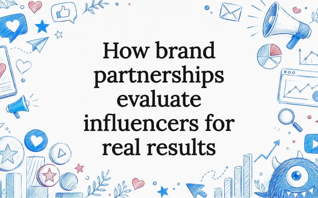 How brand partnerships evaluate influencers for real results