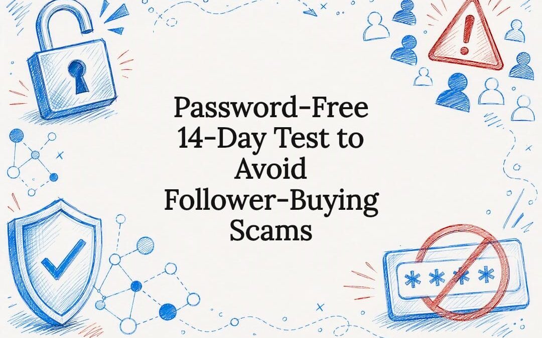 Password-Free 14-Day Test to Avoid Follower-Buying Scams