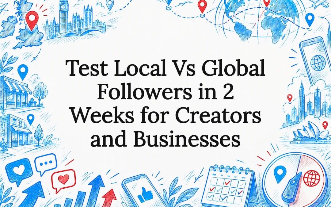 Local versus global followers title card