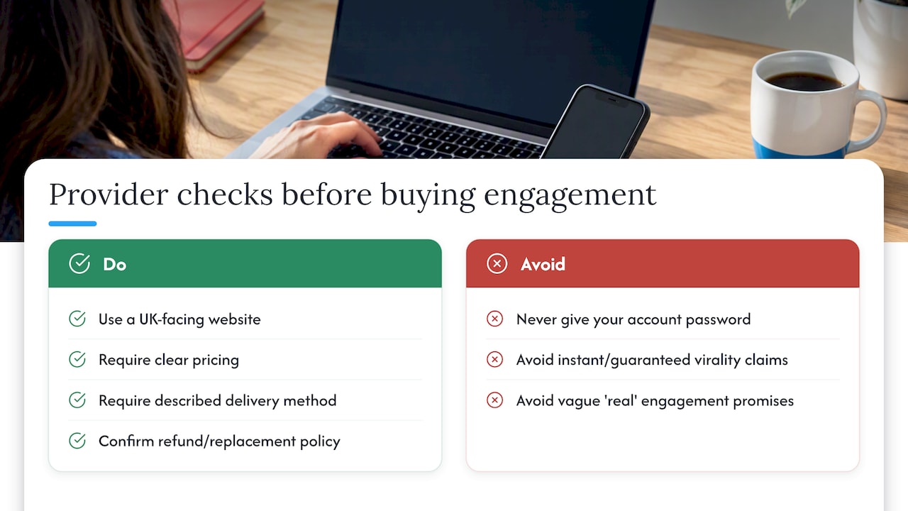 Five checks for choosing an engagement provider