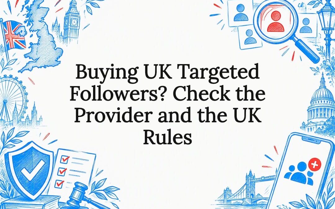 Buying UK Targeted Followers? Check the Provider and the UK Rules
