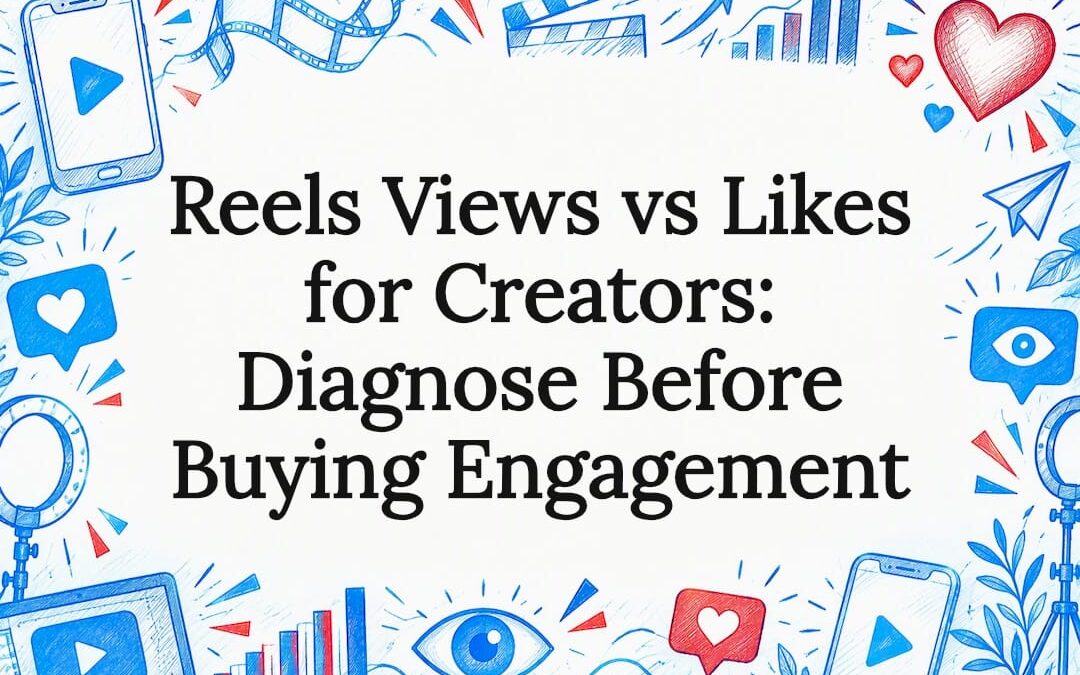 Reels Views vs Likes for Creators: Diagnose Before Buying Engagement