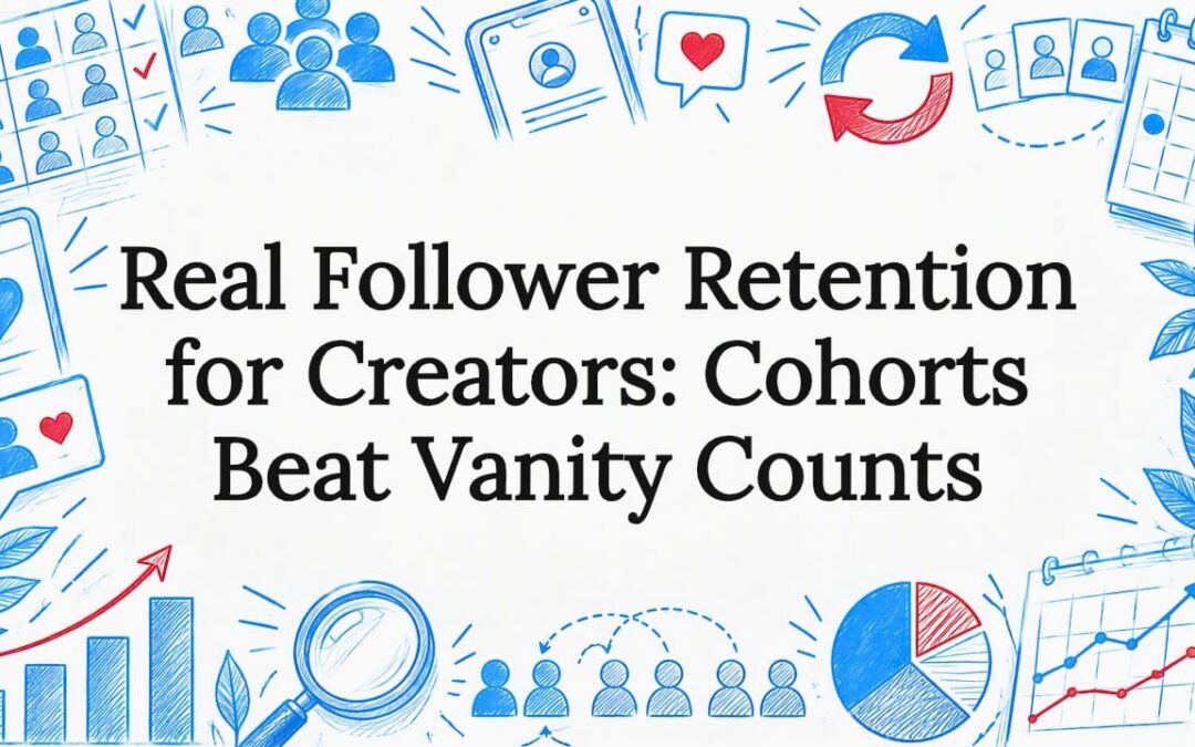 Real Follower Retention for Creators: Cohorts Beat Vanity Counts