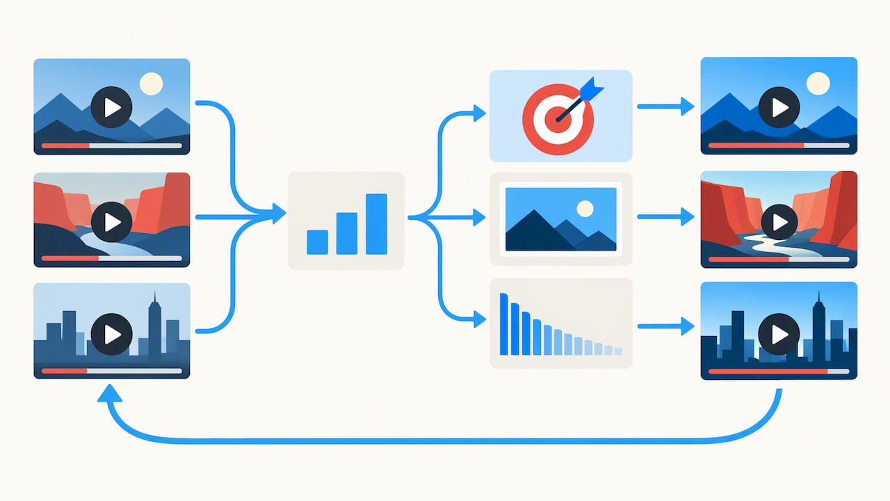 Video tests feeding subscriber growth insights