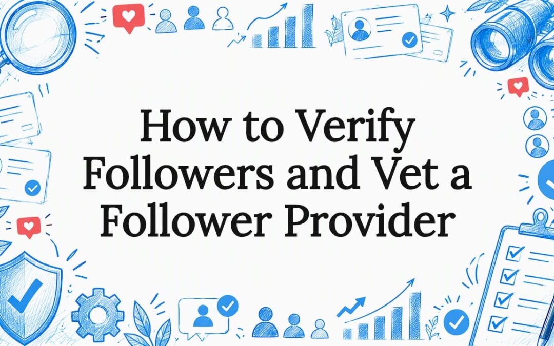Hand-drawn follower verification title card