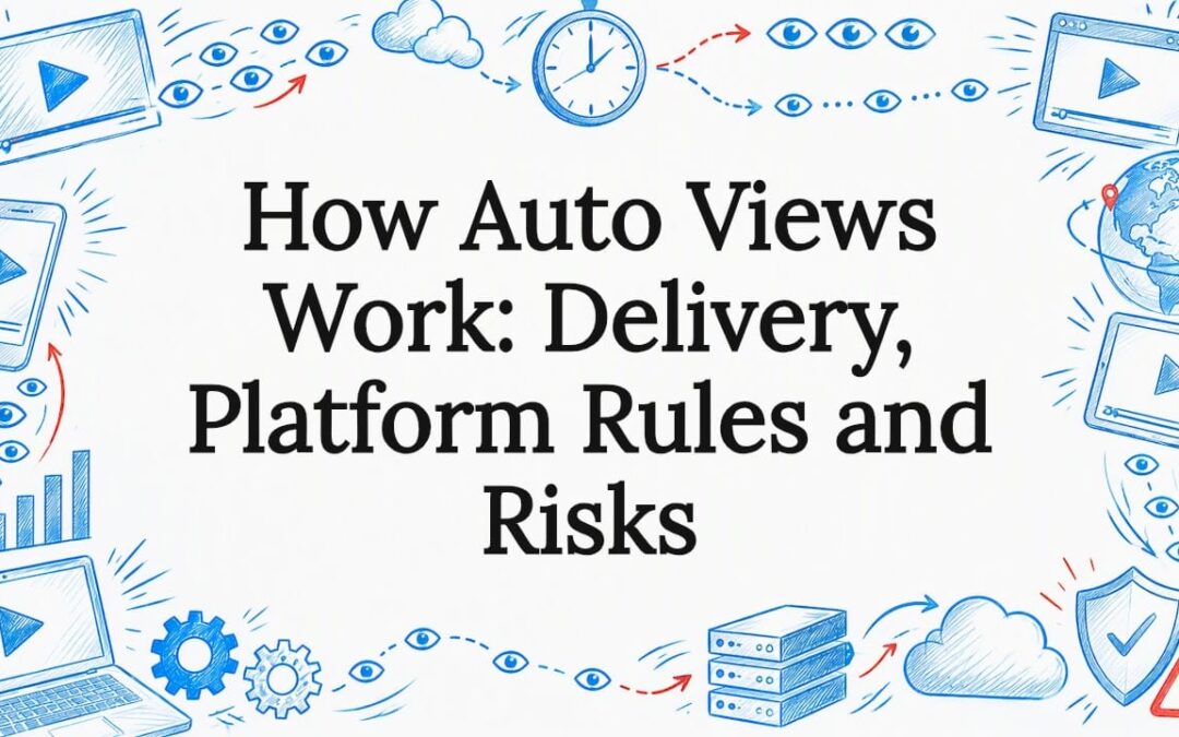 Sketch framing an auto views article title